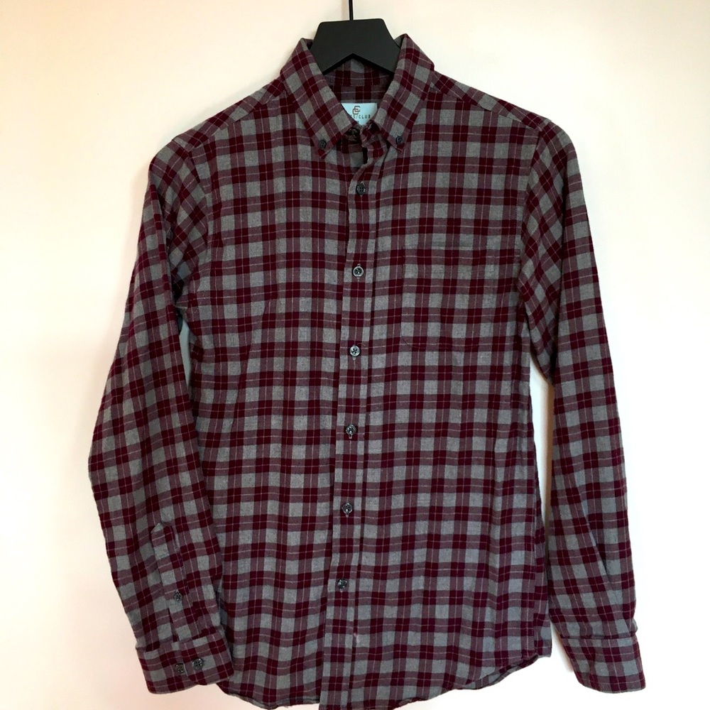 Class Club Flannel Long Sleeve Kids Size 14-16